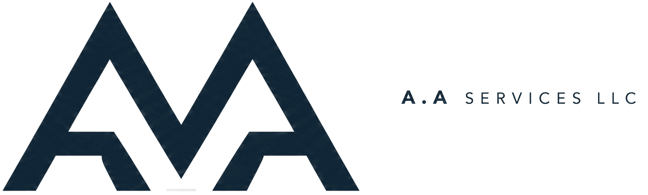 Horizontal Logo — A.A Services LLC